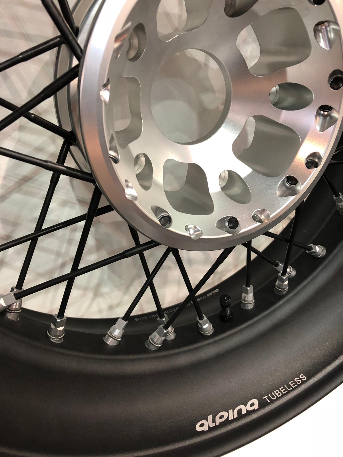 KITE Supermoto Radsatz - BMW R 1300 GS (eloxiert)