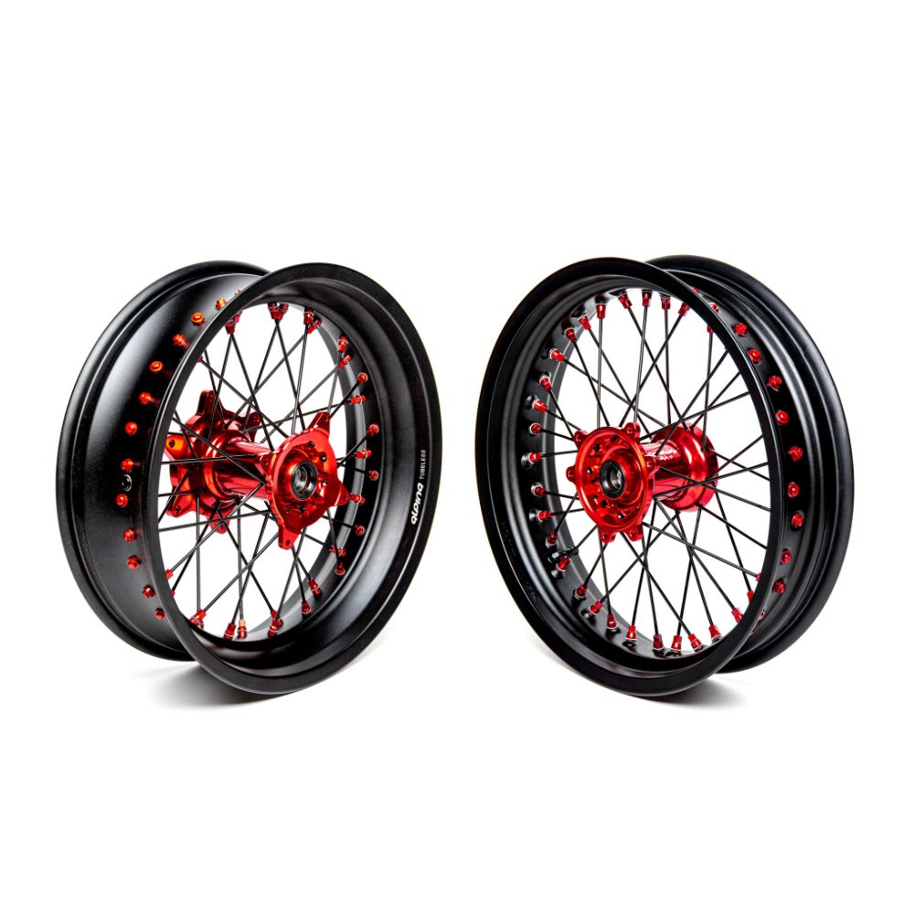 KITE tubeless Supermoto Radsatz "eloxiert"