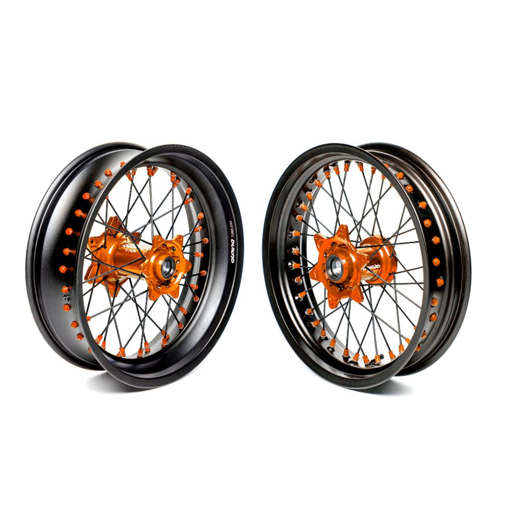 KITE tubeless Supermoto Radsatz "eloxiert"